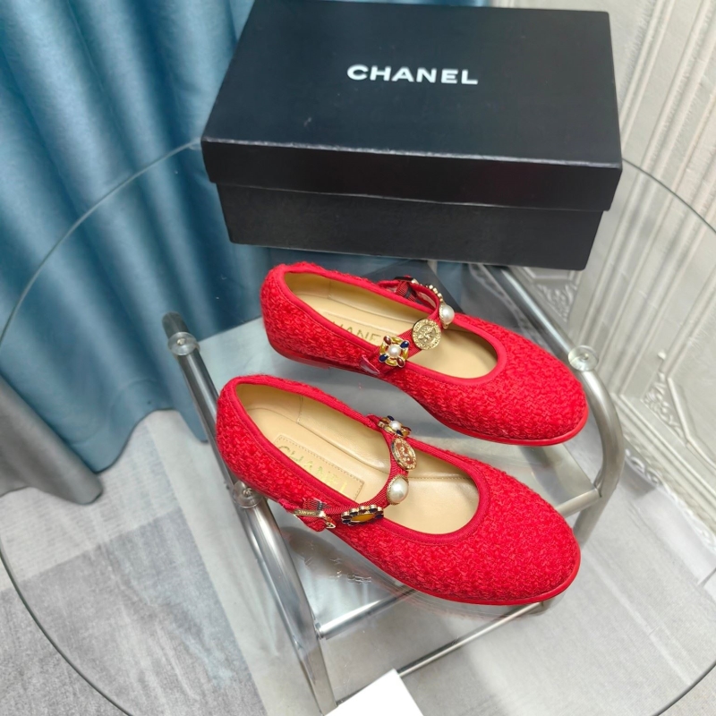 Chanel Flat Shoes